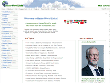 Tablet Screenshot of betterworldlinks.org